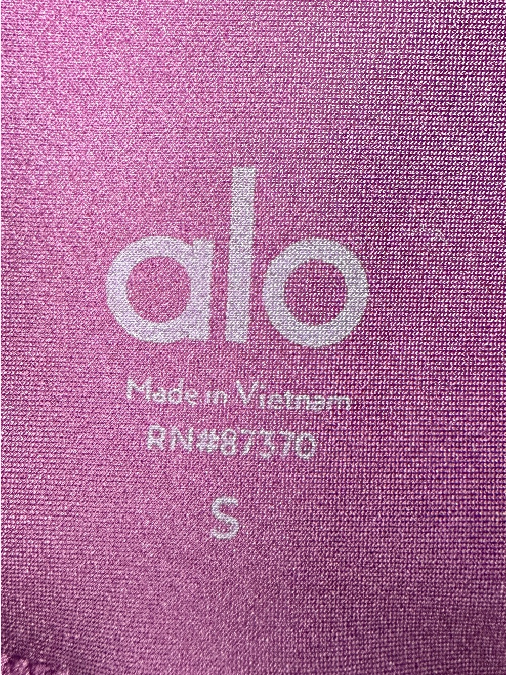 Alo Yoga High-Waist Airlift Leggings Dark Plum Maroon Size Small - Picture 3 of 10